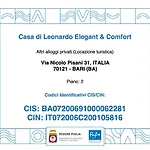 Casa Di Leonardo Elegant & Comfort Aparthotel 3*